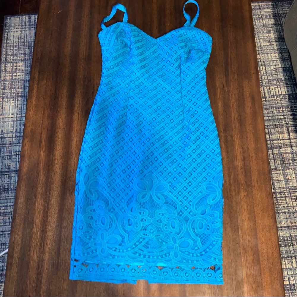 WHBM Lace Sheath Dress
